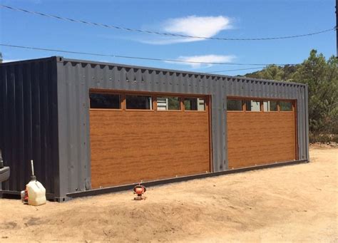 single container storage garage